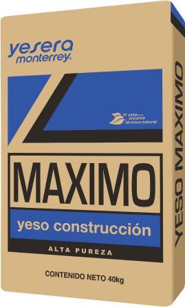Yeso Maximo 40Kg