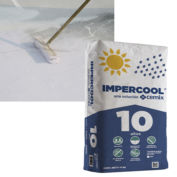Impercool Base Cemento Bco 10Kg