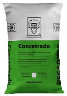 Concentrado Porcelánico Gris Pegaduro (Nivela y pega) 13.4 kg