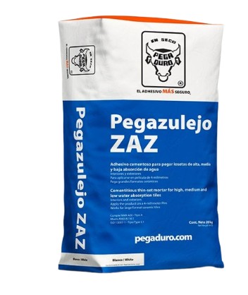 Pegazulejo Zaz Blanco 20 kg Pegaduro